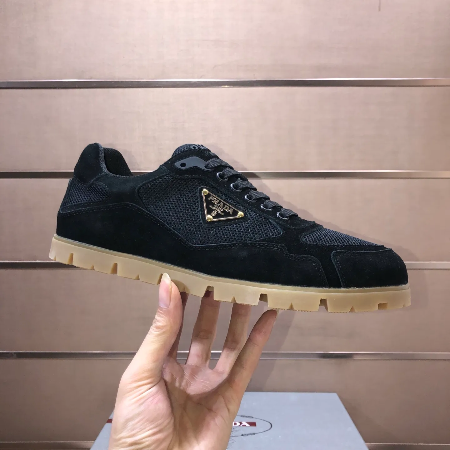 Men's shoes 💰540💰[PRADA] Top original, new season, high-quality original cow products, top imported calfskin with original imported glue, imported cowhide inside with original cowhide feet, original outsole! Quality guaranteed! Code 38-45 (45 customized)